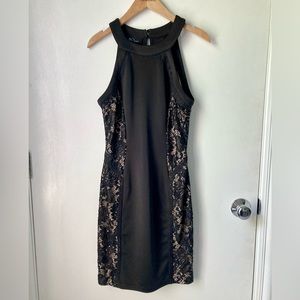 *NEW WITH TAGS* BCX Black lace mini dress